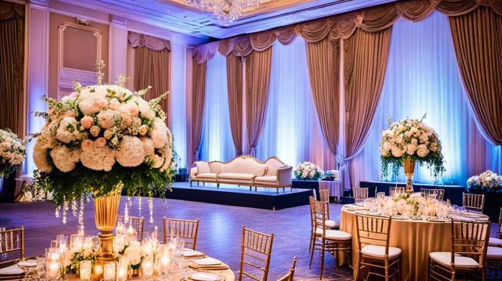 Ballroom Brilliance: Designing Your Dream Wedding Day"