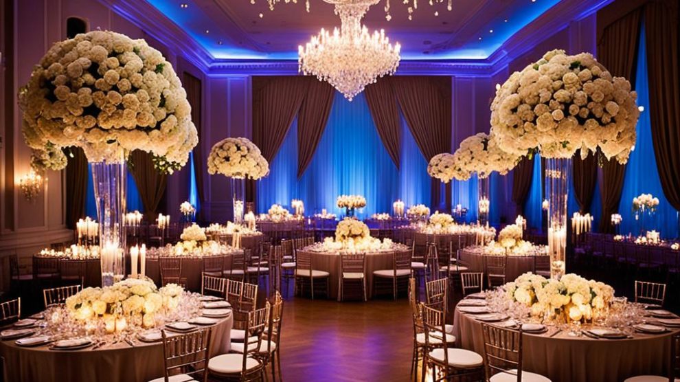 In the Ballroom's Glow: Candlelight Ideas for Romantic Ambiance